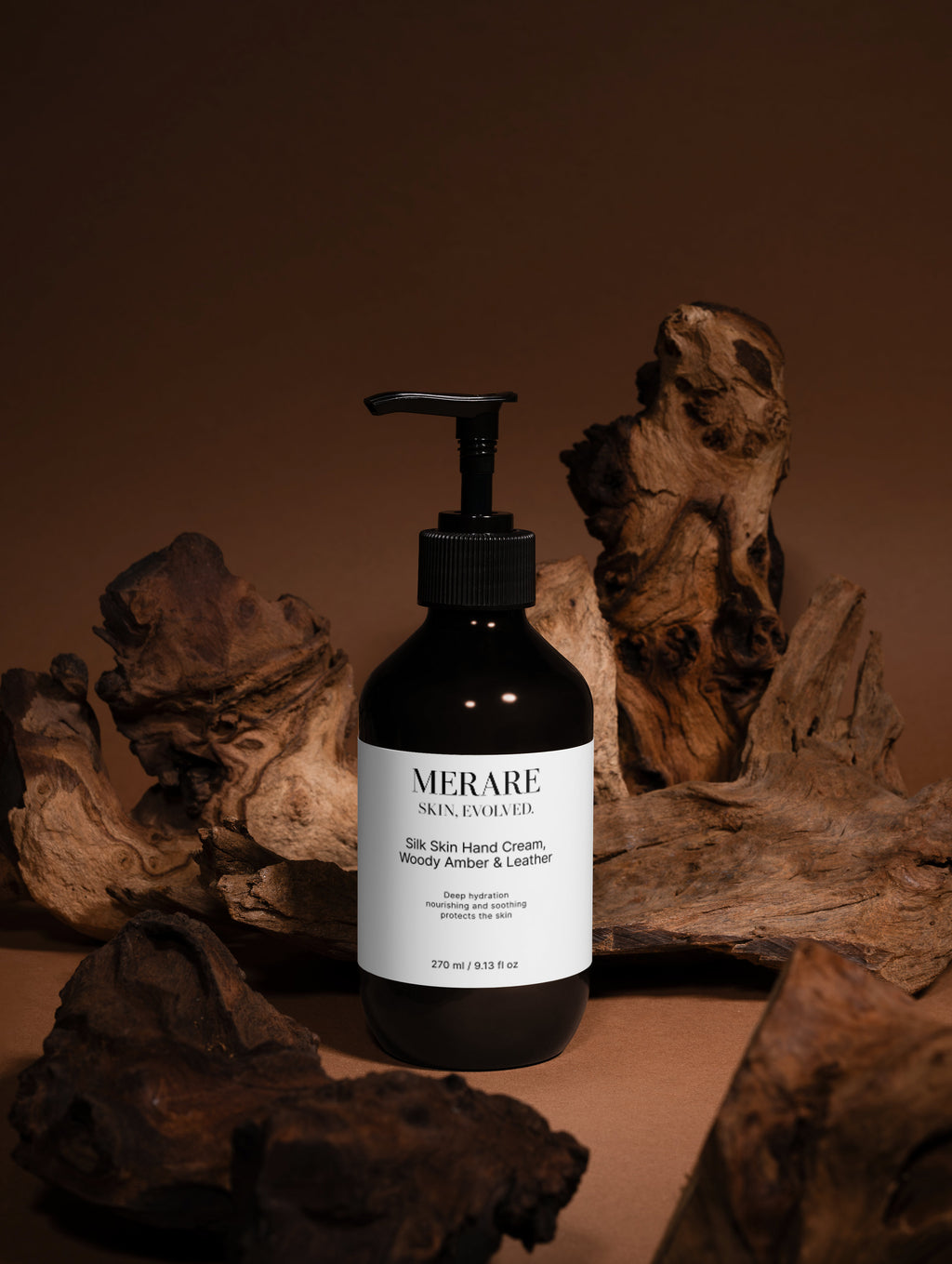 Silk Skin Hand Cream, Woody Amber & Leather